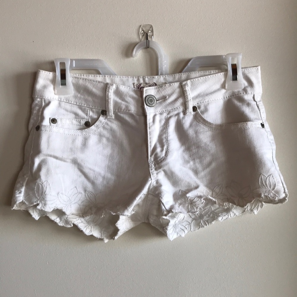 White shorts